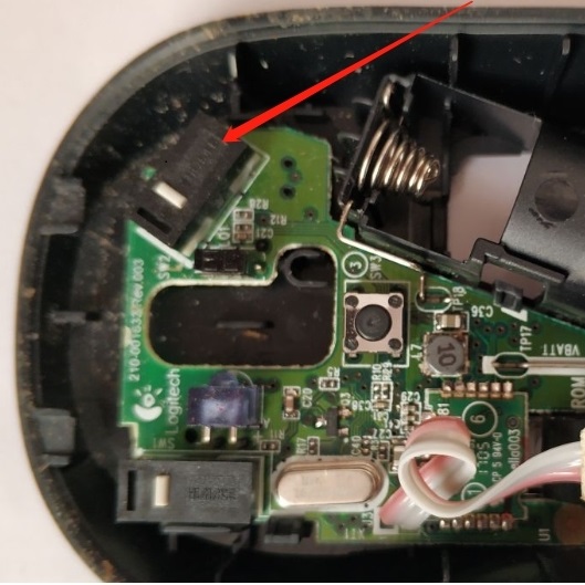 拆了鼠標也不認識微動？